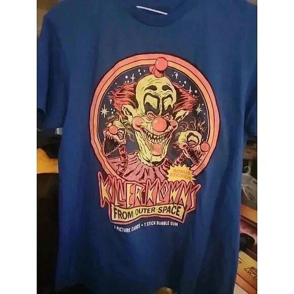 Killer Klowns From Outer Space Wax Pack T-Shirt Sz M NWT Excellent CR6 - Picture 2 of 5